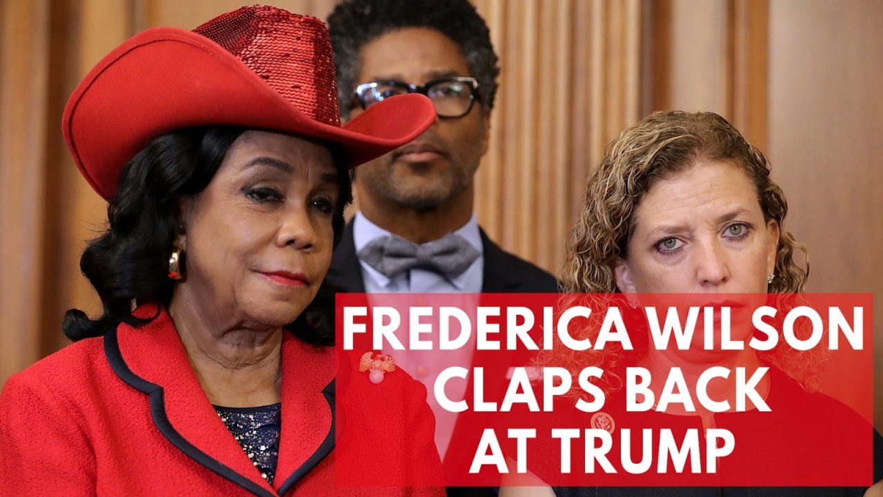 Congresswoman Frederica Wilson calls out Trump twice on remarks to widow of fallen soldier