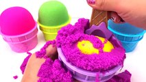 Ice Cream Cone Playset Learn Colors Kinetic Sand Surprise Toys Kinder Surprise Disney Cars for Kids