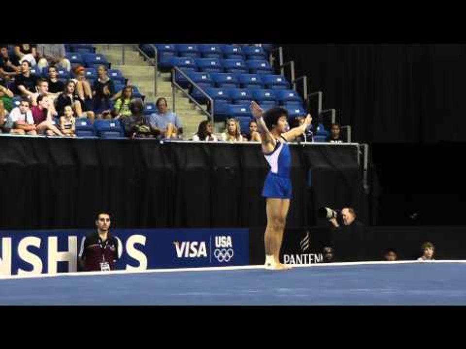 Kanji Oyama - Floor - 2012 Visa Championships ...