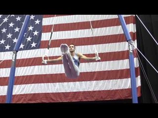 Danell Leyva  - Still Rings - 2015 P&G Championships - Sr. Men Day 2