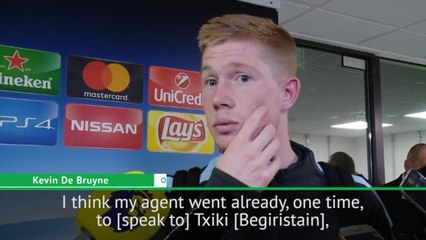 De Bruyne waiting for contract negotiation to start