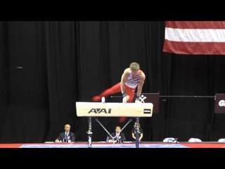 Allan Bower - Pommel Horse - 2015 P&G Championships - Sr. Men Day 1
