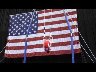 Allan Bower - Still Rings - 2015 P&G Championships - Sr. Men Day 1