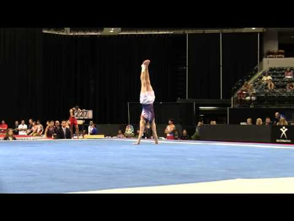 Brennan Pantazis – Floor Exercise – 2015 P&G Championships – Sr. Men Day 2