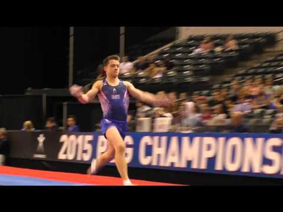 Alexei Vernyi - Vault - 2015 P&G Championships - Jr. Men Day 2