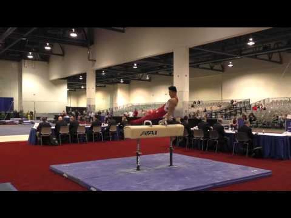 Kanji Oyama - Pommel Horse - 2016 Winter Cup Prelims