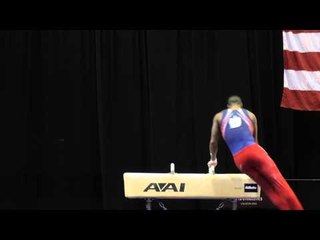 Josh Dixon - Pommel Horse - 2015 P&G Championships - Sr. Men Day 2
