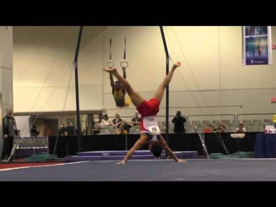 Daniel Yoon - Floor Exercise - 2016 Winter Cup Prelims