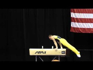 Dmitri Belanovski - Pommel Horse - 2015 P&G Championships - Sr. Men Day 2