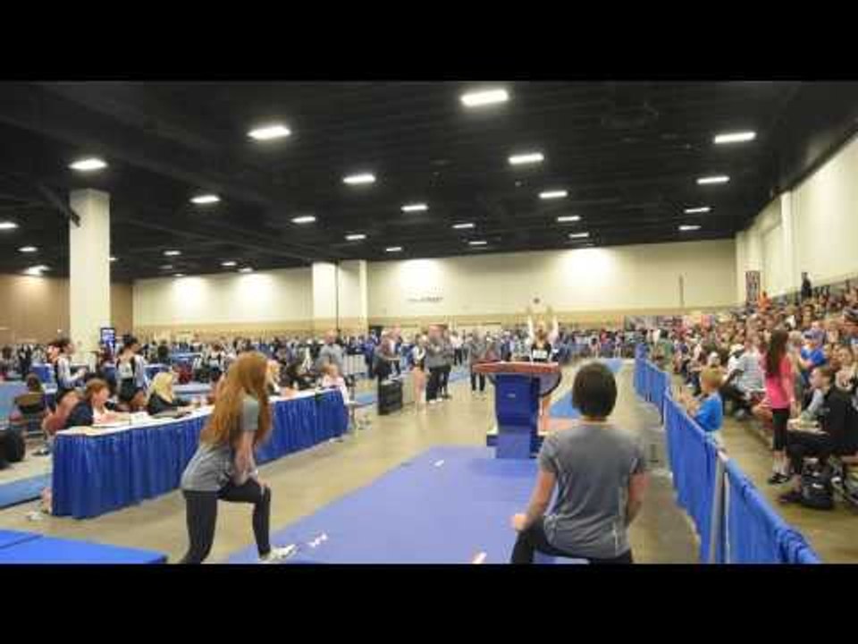 Taylor Houchin - Vault 1 - 2016 Women's Junior Olympic Championships
