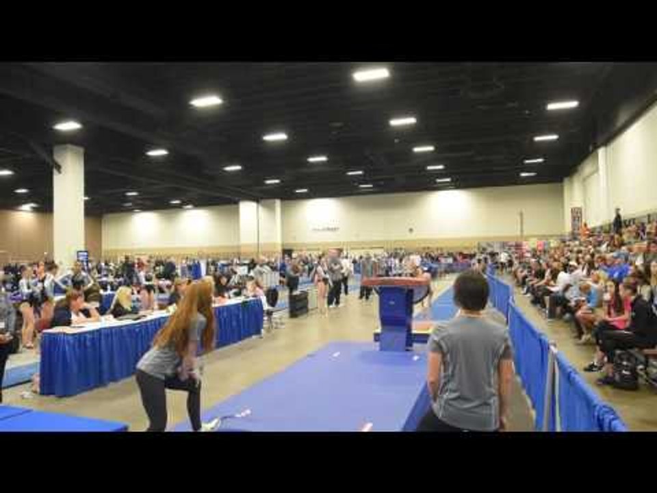 Taylor Houchin - Vault 2 - 2016 Women's Junior Olympic Championships