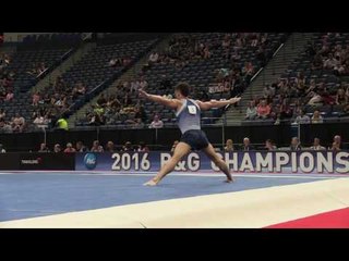 Donothan Bailey - Floor Exercise - 2016 P&G Championships - Sr. Men Day 1