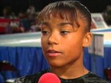 Dominique Dawes - Interview - 1995 U.S. Gymnastics Championships - Women - Event Finals