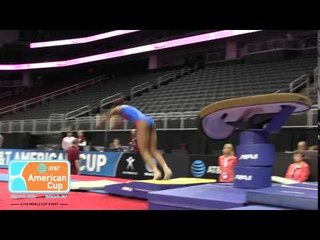 Gabby Douglas - Vault - 2016 AT&T American Cup - Podium Training