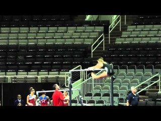Bridget Sloan - Uneven Bars - 2012 U.S. Olympic Trials Podium Training
