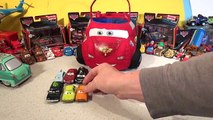 Disney Pixar Cars Lightning McQueen Carry Case, How Many Pixar Cars2 Lemons in the Case !