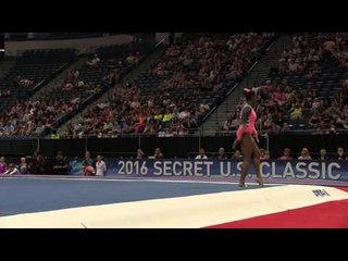 Hannah Joyner - Floor Exercise - 2016 Secret U.S. Classic - Junior