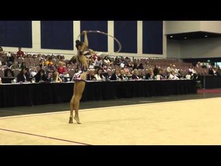 Natalie McGiffert - Hoop - 2012 Rhythmic Nationals - Junior - Day 1