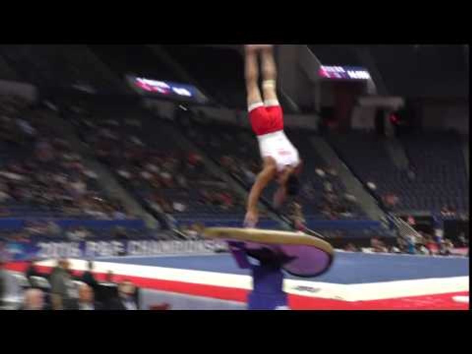Kanji Oyama - Vault - 2016 P&G Championships ...