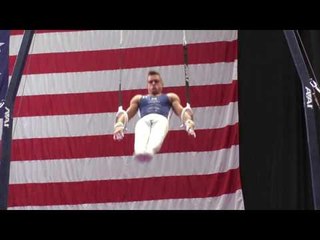 Sam Mikulak – Still Rings – 2016 P&G Championships - Sr. Men Day 2