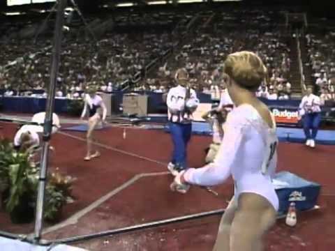 Amanda Borden - Uneven Bars - 1994 Hilton Challenge - Women