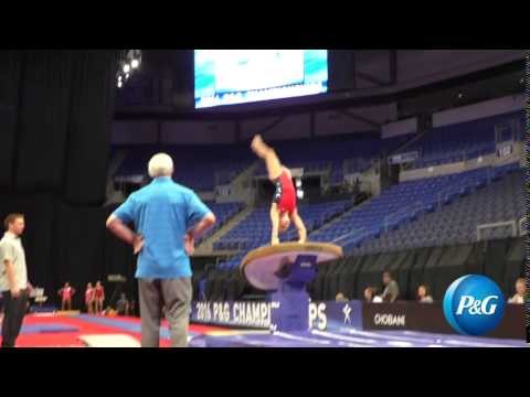 Alyssa Baumann - Vault - 2016 P&G Gymnastics Championships - Podium Training