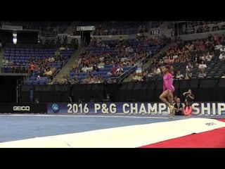 Sloane Blakely - Floor Exercise - 2016 P&G Gymnastics Championships – Jr. Women Day 1