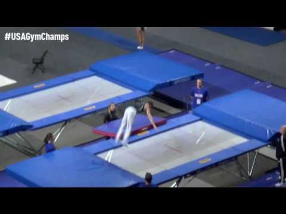 Steven Gluckstein - Trampoline - 2016 USA Gymnastics Championships - Finals