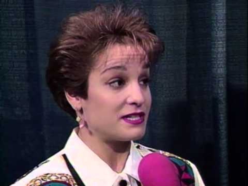 Mary Lou Retton - Interview - 1993 McDonald's American Cup