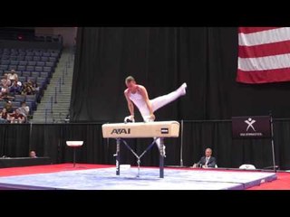 Drew Moling - Pommel Horse - 2016 P&G Championships - Sr. Men Day 2