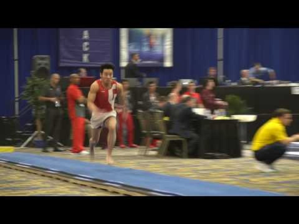Kanji Oyama - Vault - 2017 Winter Cup Prelims