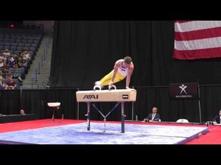 Dmitri Belanovski  - Pommel Horse - 2016 P&G Championships - Sr. Men Day 2