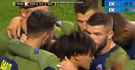 Munas Dabbur Goal - Konyaspor 0-2 Red Bull Salsburg 19.10.2017