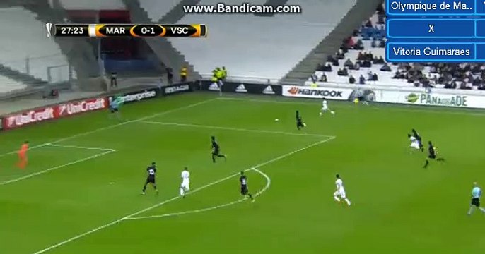 Marseille 1-1 Guimaraes but Lucas Ocampos Goal - 19.10.2017