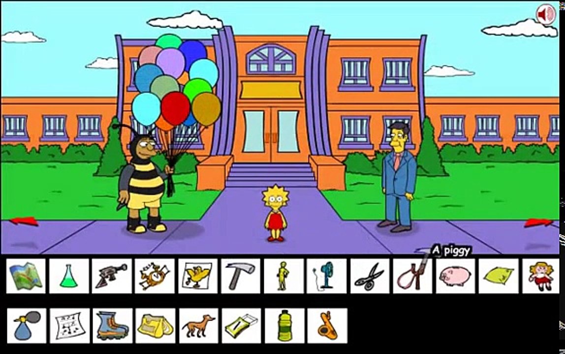 Lisa Simpson Saw Game - Walkthrough
