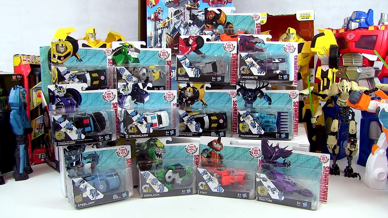 Massive Collection One Step Changers - Transformers Robots In Disguise Toys