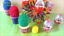 Surprise Eggs New 2016 Kinder Egg Surprise Joy | Foam Clay Ice Cream Disney PRINCESS Kung Fu Panda