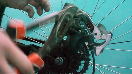 Замена задней перекидки, 2 видео, настройка задней перекидки