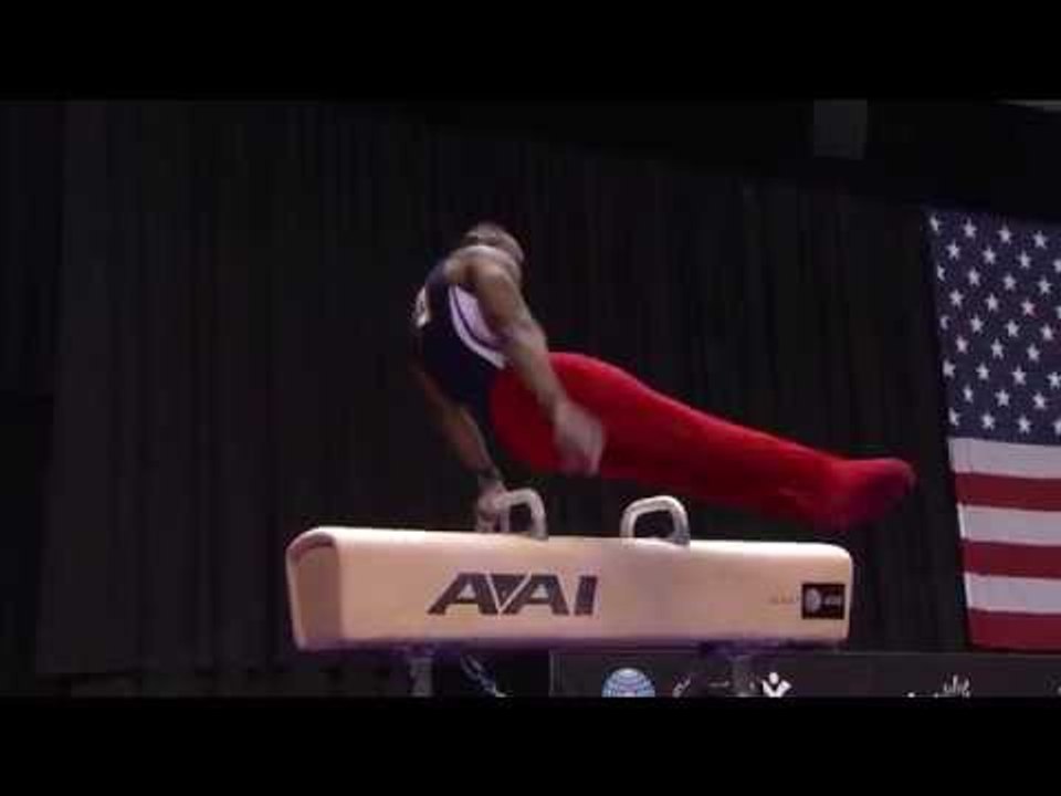 Sam Mikulak & Donnell Whittenburg - FX, PH, SR - Recap - 2015 AT&T American Cup - NBC