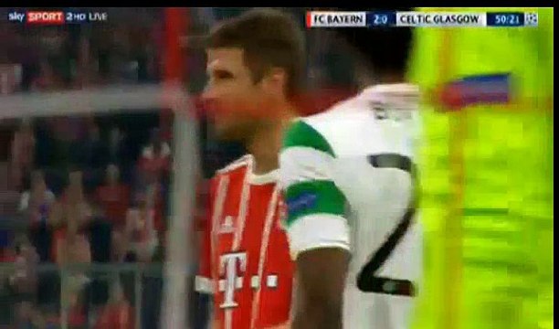 Bayern Munich 3 - 0 Celtic 18/10/2017 Mats Hummels Super Goal 51' Champions League HD Full Screen .