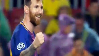 Lionel Messi  Goal HD - Barcelona	2-0	Olympiakos Piraeus 18.10.2017