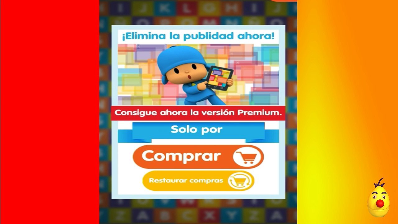 Abecedario con Pocoyo alfabeto ABC juego niños android Learn with Pocoyo spanish / SORPRESAS SILVIA