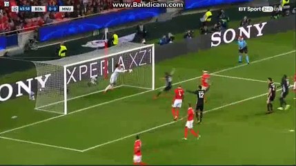 Marcus Rashford Goal HD - SL Benfica 0-1 Manchester United 18.10.2017