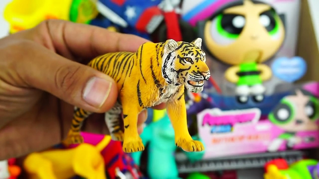 Box Full of Toys | PowerPuff Girls Figure Disney Cars Figures Vehicles Disney toys Action Figures 3