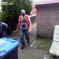 Prankster gets knocked out