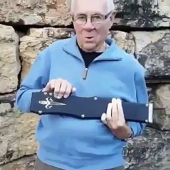 "Going on a bear hunt" - Giant switchblade style