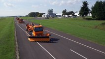 Mercedes-Benz Remote Truck Pferdsfeld - Aerial Shots at Day