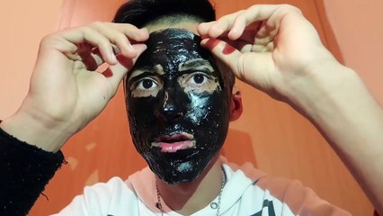 100+ LAYERS OF BLACK HEAD PEEL OFF MASK CHALLENGE!!!