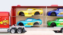 Rayo McQueen y McQueen Camion aprender colores para niños en español con musica | Animacion | 3D