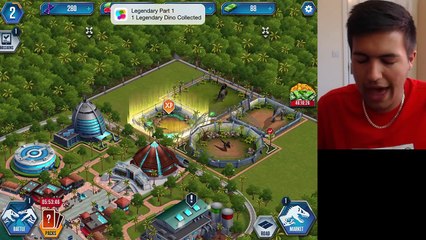 Jurassic World: The Game - BUYING A LEGENDARY CARD PACK - Jurassic World Gameplay Walkthrough Part 1